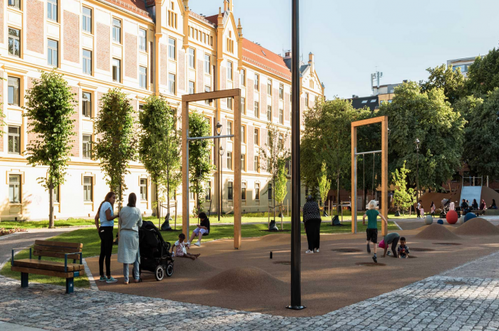 Foto: Rudolf Nilsens Plass / Studio Oslo Landskapsarkitekter 